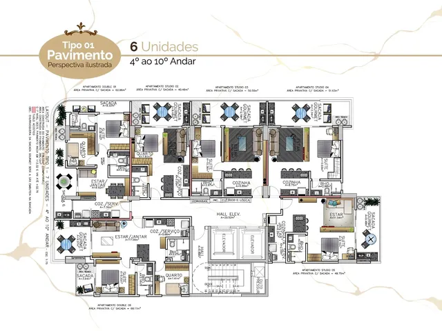 Imagem 14: Vogue Nazaré - Studios e Apartamentos de 1 e 2 quartos (1 suites) em Nazaré - Belém