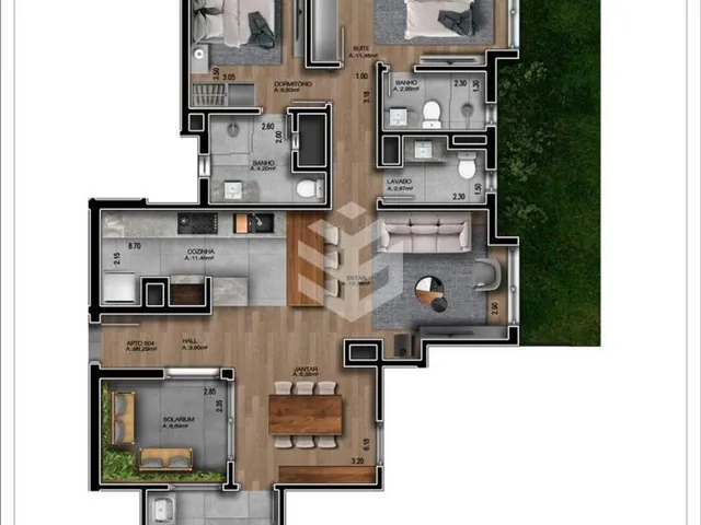 Imagem 13: Apartamento de 2 Suítes