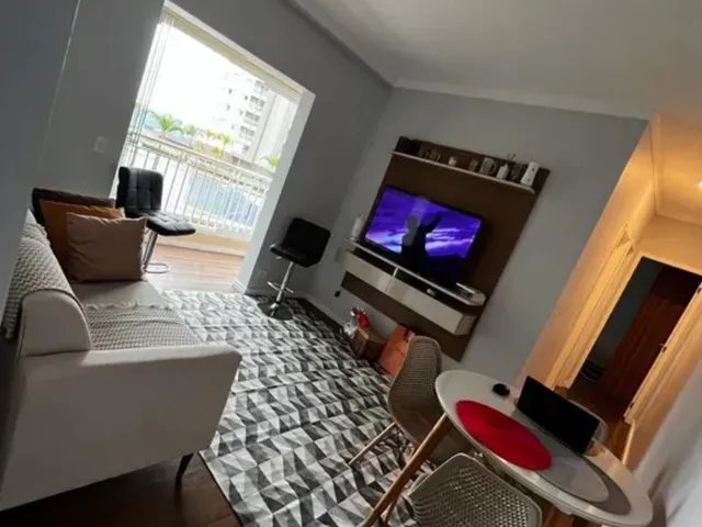 Imagem: O apartamento possui 2 Dormitórios, 1 Banheiro, 1 Vaga na