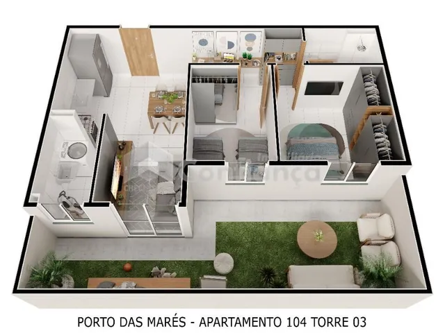 Imagem 3: Apartamento À Venda na Barra do Ceará em Fortaleza/Ce