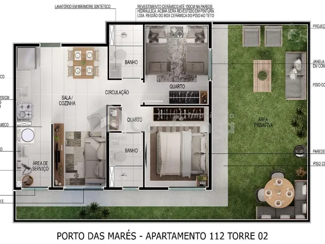 Imagem 10: Apartamento À Venda na Barra do Ceará em Fortaleza/Ce