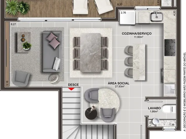 Imagem 15: Apartamento Alto Padrão no Estreito em Construção - Florianópolis