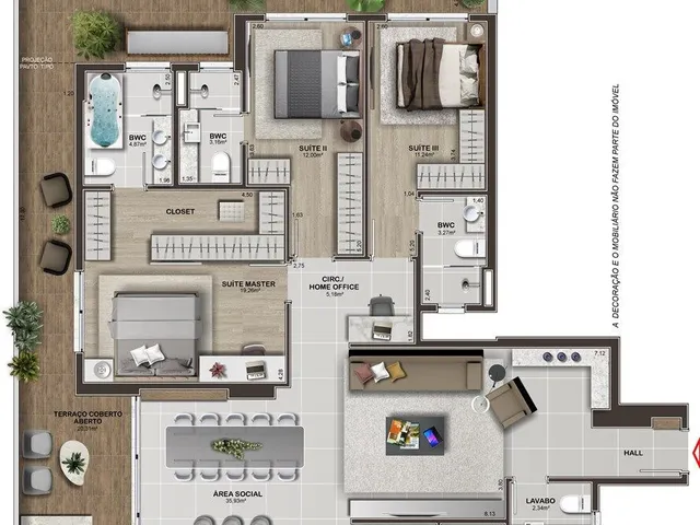 Imagem 6: Apartamento Alto Padrão no Estreito em Construção - Florianópolis