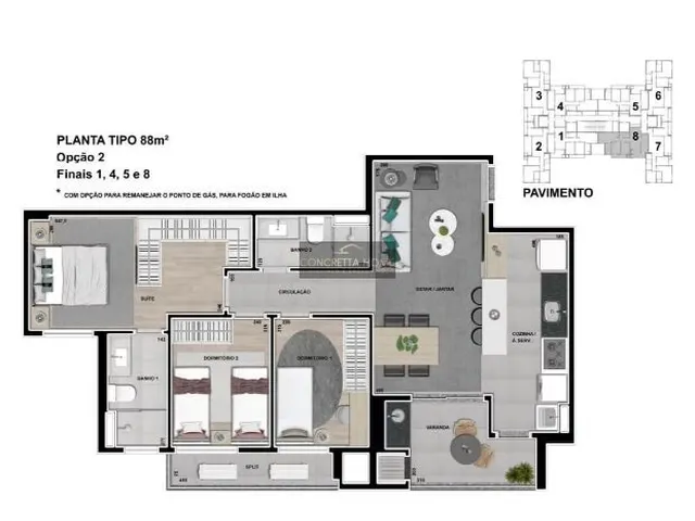 Imagem 7: Condominio Edificio ARCH - Apartamento no Edificio Arch em Cuiabá