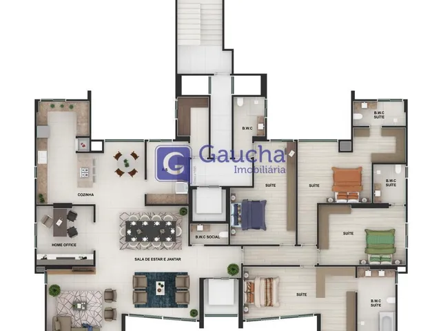 Imagem 4: Apartamento à venda no bairro Country - Cascavel/PR