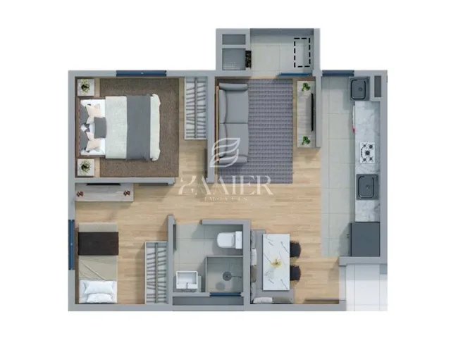 Imagem 10: Apartamento com 2 Quartos, Costa e Silva - Joinville