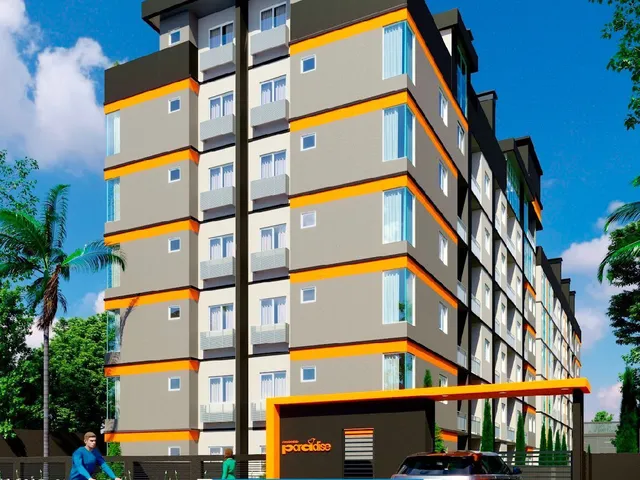 Imagem: O apartamento possui 2 Dormitórios, 1 Suíte, 1 Banheiro,