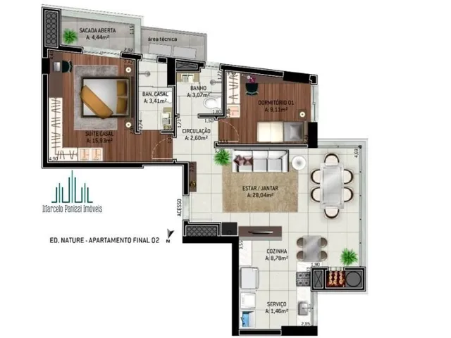 Imagem 9: Apartamento Construção
