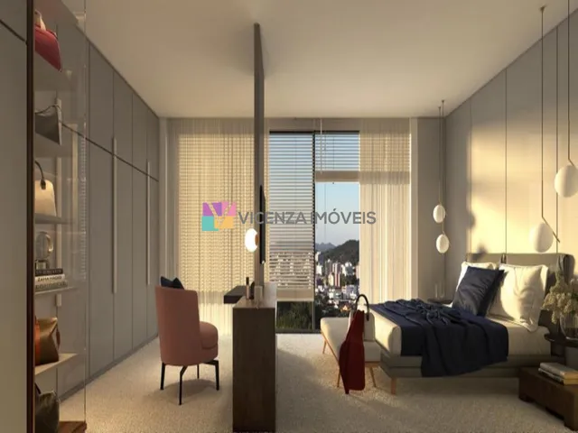 Imagem 3: Apartamento com 4 dormitórios, sendo 2 suítes, bairro América, Joinville/SC