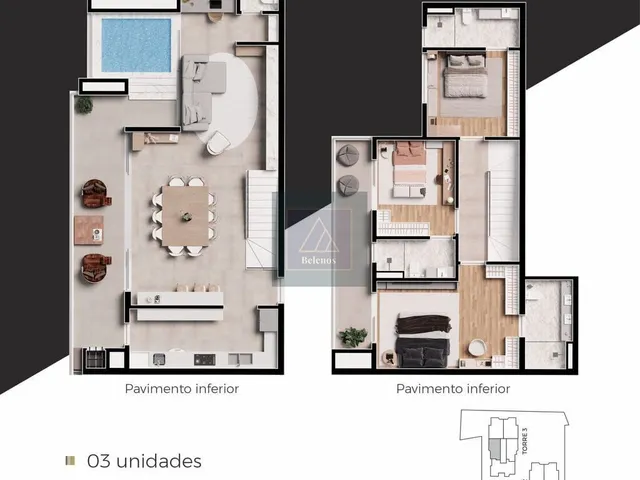 Imagem 16: Chateau Latour - Seminário - Apartamento 2 suítes. 2 vagas. 96 m². Face Leste
