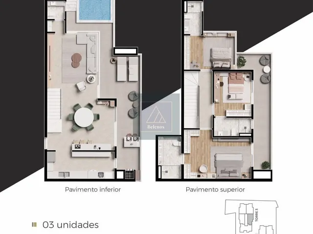 Imagem 12: Chateau Latour - Seminário - Apartamento 2 suítes. 2 vagas. 96 m². Face Leste