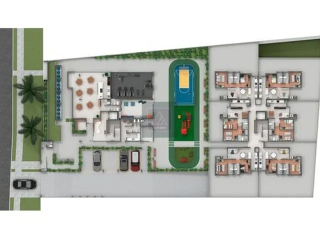 Imagem 6: Yes Ecoville - ECOVILLE - Apartamento 2 quartos. 1 suíte. 1 vaga. 57,26 m². Entrega em