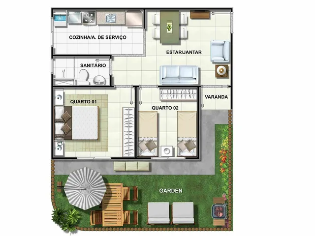 Imagem 12: Residencial Duo Colina venda em Camaçari/BA