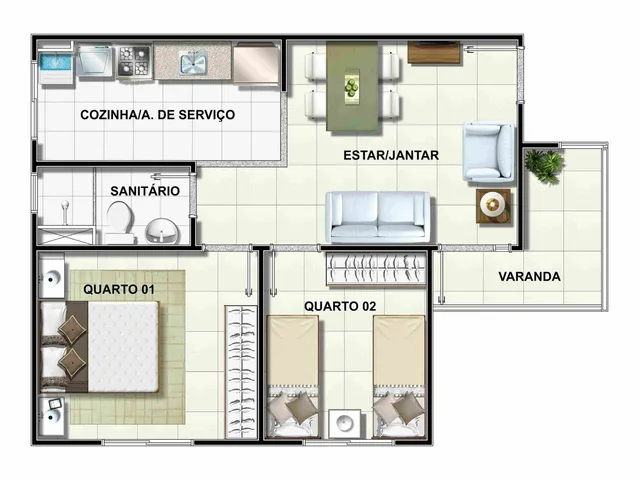 Imagem 5: Residencial Duo Colina venda em Camaçari/BA