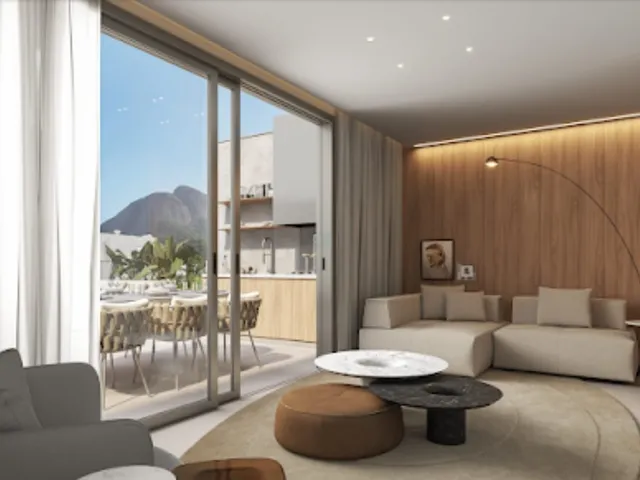 Imagem 2: Apartamento com 2 Quartos 1 Suíte 1 Vaga na Gávea