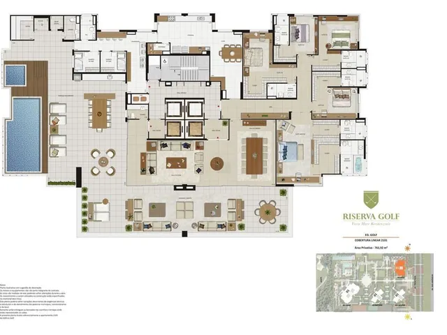 Imagem 10: Apartamento a venda no Riserva Golf Barra da Tijuca