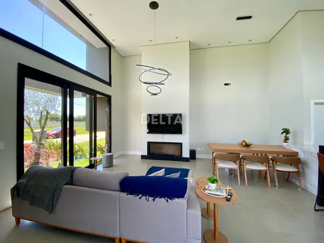 Imagem 6: Casa nova, plana, com 4 suítes, semimobiliada ,pronta para morar e condomínio com