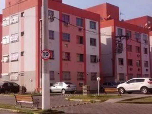 Imagem: O apartamento possui 2 Dormitórios, 1 Banheiro, 1 Vaga na