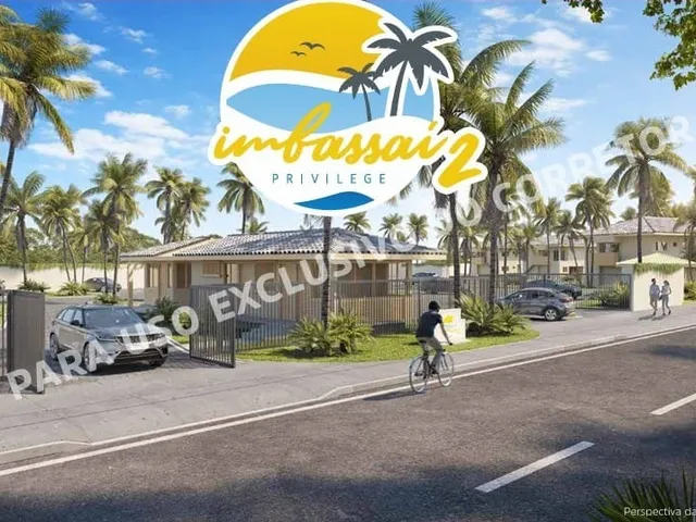 Imagem 1: Apartamento de 2 quartos à venda em Imbassai, Mata de São João-BA: 2 suítes, sala