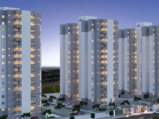 Imagem 9: Apartamento com 2 quartos, suíte, sacada gourmet, elevador e área de lazer completa no