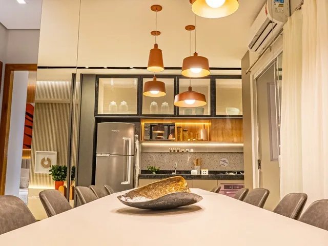 Imagem 13: Apartamento com 2 quartos, suíte, sacada gourmet, elevador e área de lazer completa no