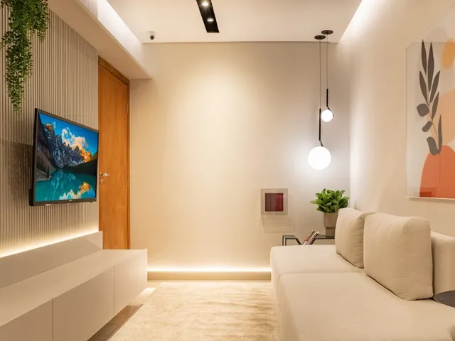 Imagem 16: Apartamento com 2 quartos, suíte, sacada gourmet, elevador e área de lazer completa no