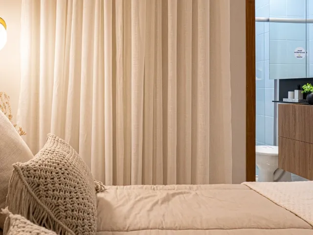 Imagem 15: Apartamento com 2 quartos, suíte, sacada gourmet, elevador e área de lazer completa no