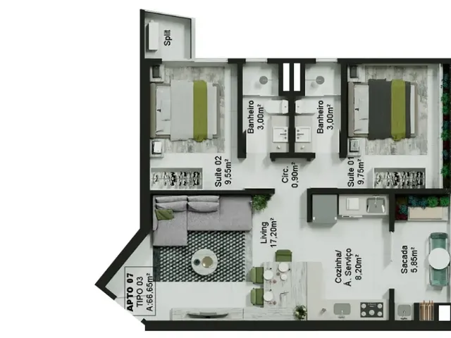 Imagem 8: Apartamento Residencial em Itapema - Sc, Centro