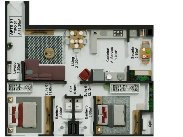 Imagem 10: Apartamento Residencial em Itapema - Sc, Centro