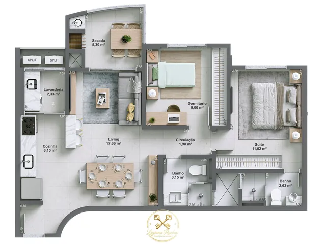 Imagem 13: Apartamento em Centro, Criciúma/SC