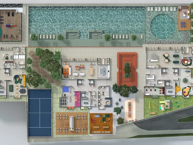 Imagem 7: BRAVA OCEAN Apartamento com 3 dormitórios