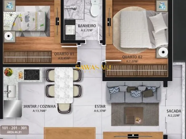 Imagem 7: Apartamento em Guabirotuba, Curitiba/PR