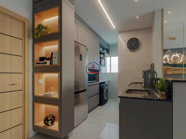 Imagem 7: Apartamento à venda em Neópolis, Natal-RN, com 2 quartos, sendo 1 suíte, sala ampla, 2