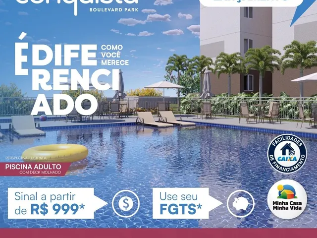 Imagem 1: Direcional Conquista Boulevard Camaçari Apartamento à venda em camacari Converse com