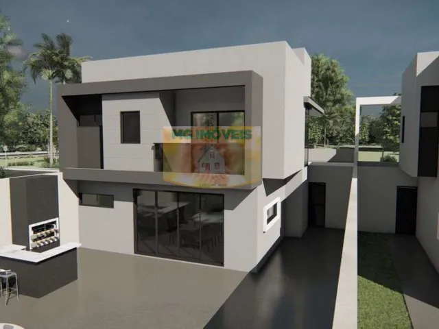 Imagem 1: Sobrado em Condomínio À Venda em Piraquara, Centro, com 3 Quartos, 158M²