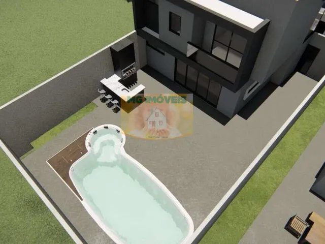 Imagem 2: Sobrado em Condomínio À Venda em Piraquara, Centro, com 3 Quartos, 158M²
