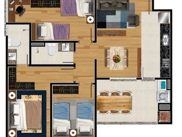 Imagem 10: Apartamento à venda no bairro Nossa Senhora da Saúde - Caxias do Sul/RS