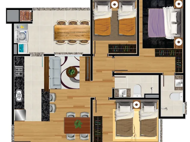 Imagem 5: Apartamento à venda no bairro Nossa Senhora da Saúde - Caxias do Sul/RS