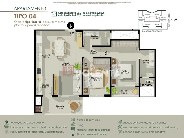 Imagem 16: Apartamento Alto Padrão em Centro, Criciúma/SC