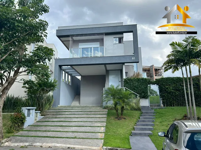Imagem: A casa em condomínio possui 4 Dormitórios, 5 Suítes, 5