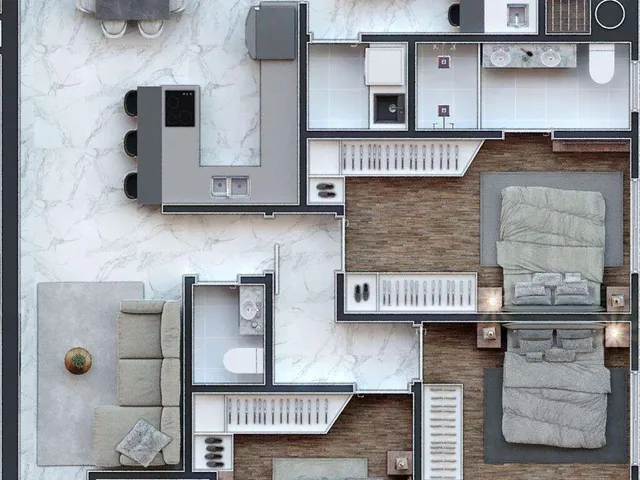 Imagem 7: Roma Residence Apartamento com 3 dormitórios