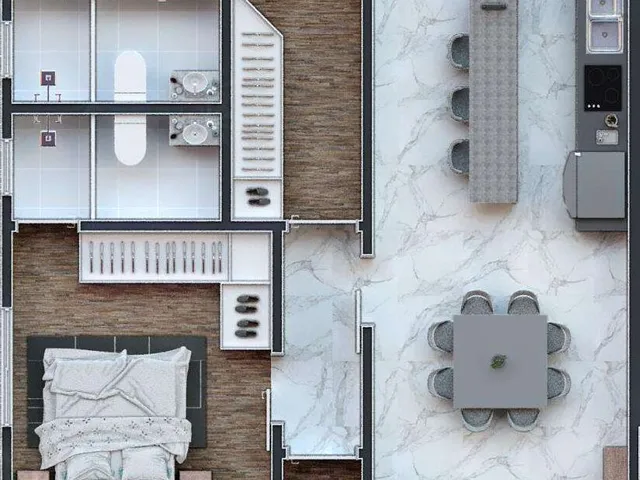 Imagem 8: Roma Residence Apartamento com 3 dormitórios