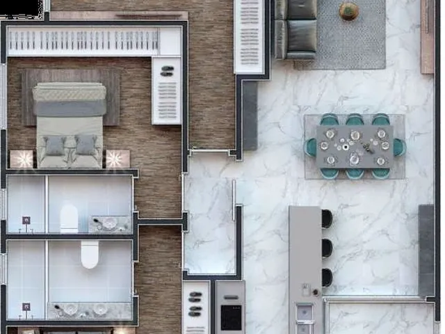 Imagem 9: Roma Residence Apartamento com 3 dormitórios