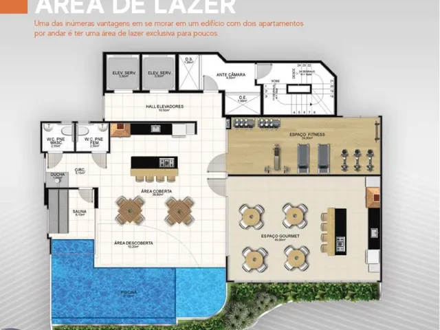 Imagem 3: Sustentável, conforto e mar! Col 2: 112 m2, 3 q, 3 suítes, 2 vagas, lazer cobertura