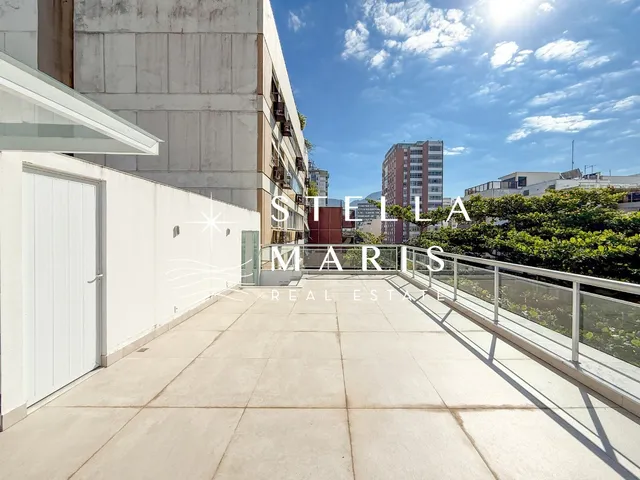 Imagem 4: Leblon, Cobertura Duplex com 330 M2, Área Externa com Vista Mar, 3 Quartos e 2 Vagas