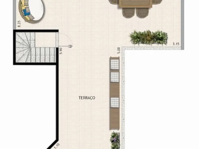Imagem 9: Apartamento à venda no bairro Recreio dos Bandeirantes - Rio de Janeiro/RJ