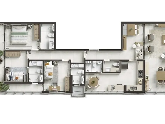 Imagem 3: Vista Ipanema Apartamento com 3 dormitórios