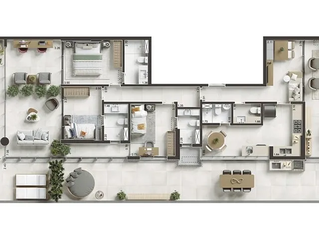 Imagem 4: Vista Ipanema Apartamento com 3 dormitórios