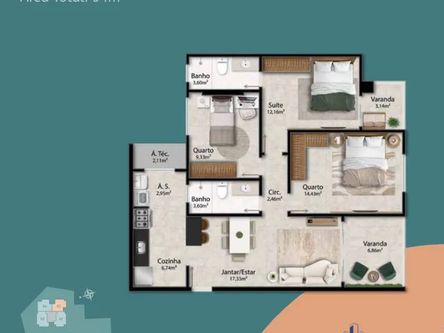 Imagem 9: Imperdível: Lançamento de Apartamento de 3 Quartos no Bairro Ipiranga, Guarapari-Es