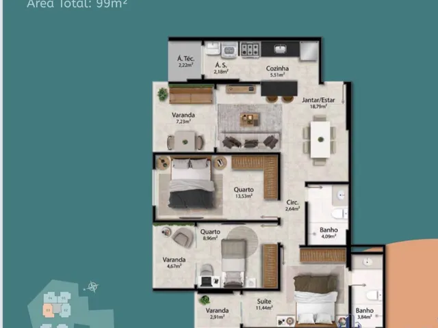 Imagem 2: Imperdível: Lançamento de Apartamento de 3 Quartos no Bairro Ipiranga, Guarapari-Es